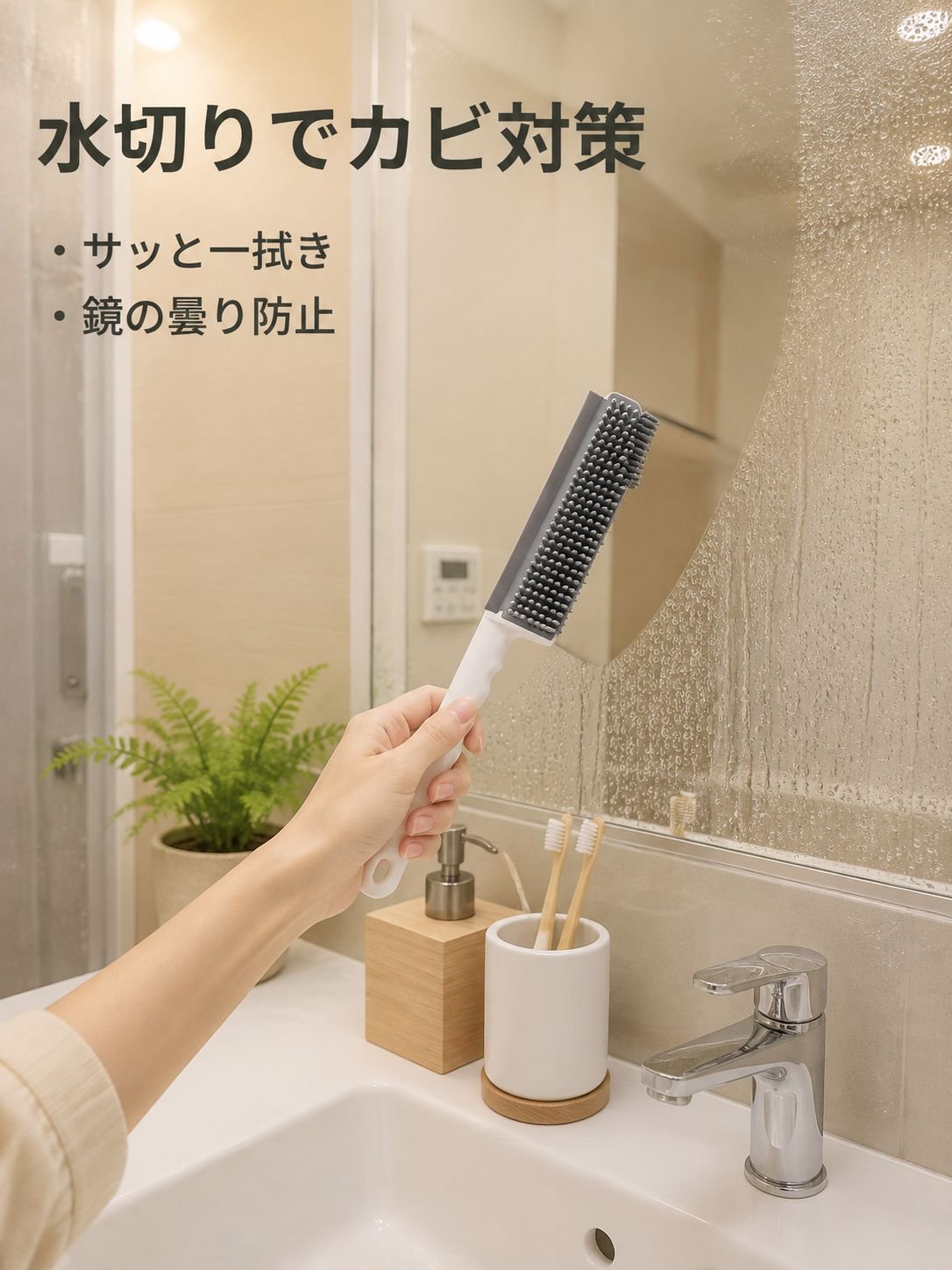 スクレーパークリーニングブラシ