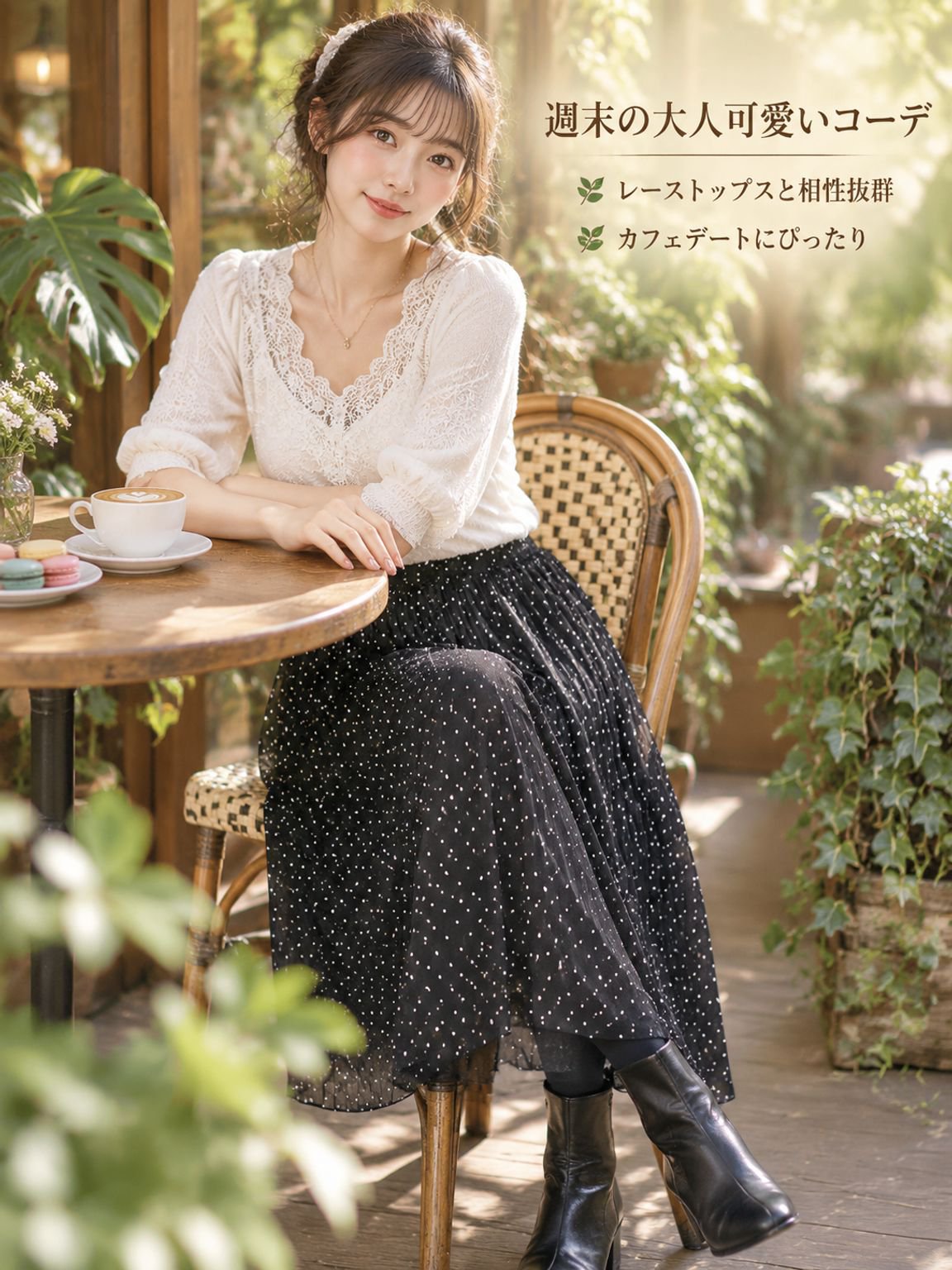 シフォンスカート