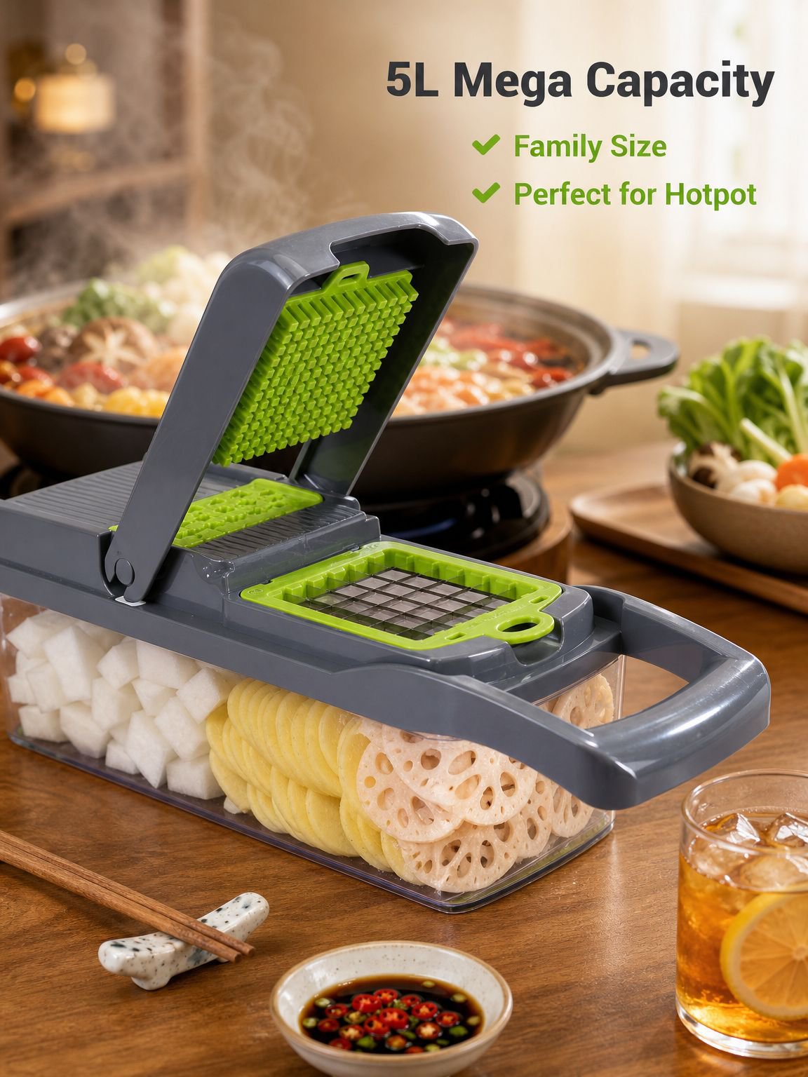 Multi-purpose Vegetable and Fruit Slicer