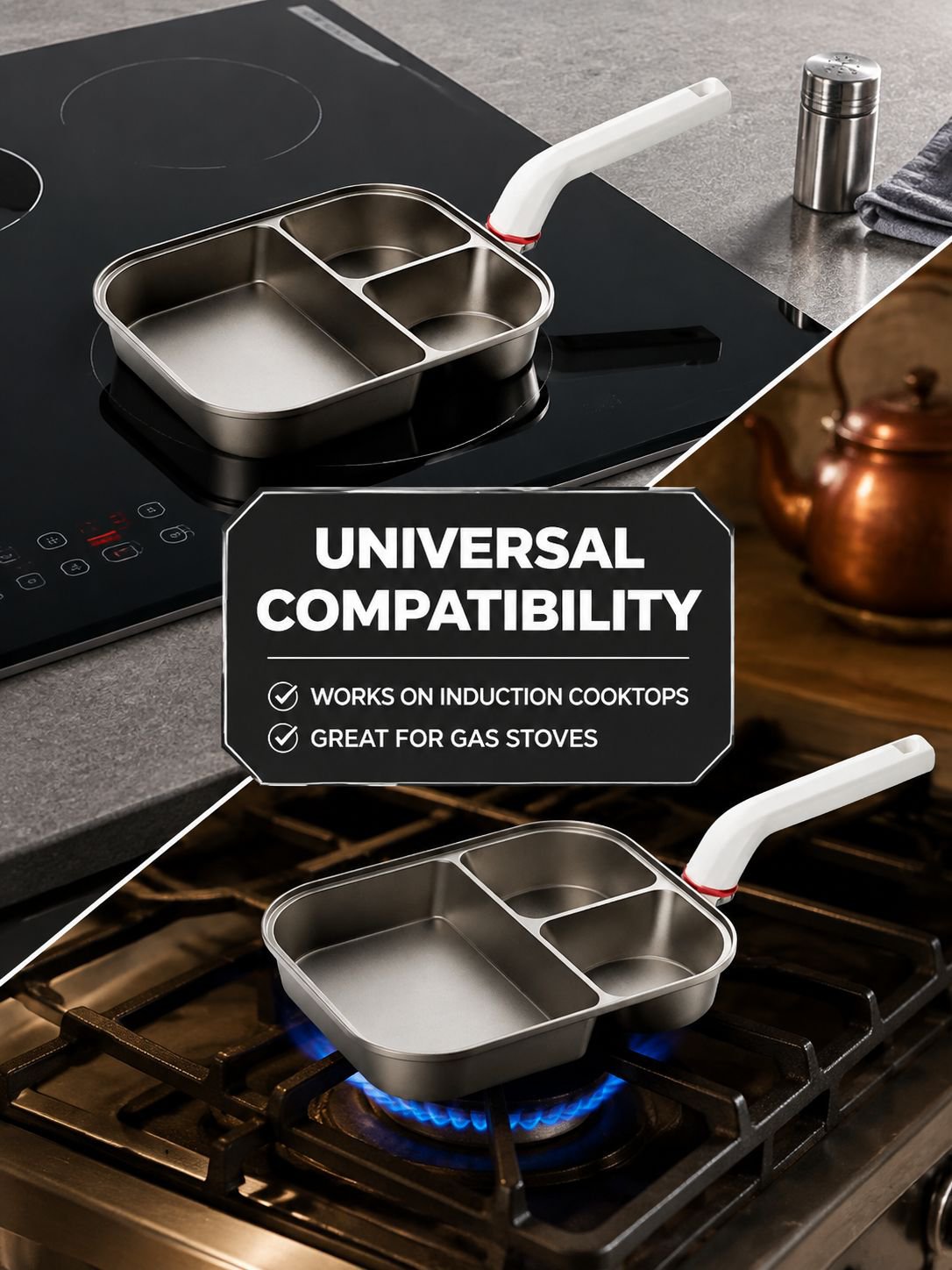 Durable Titanium Breakfast Fry Pan