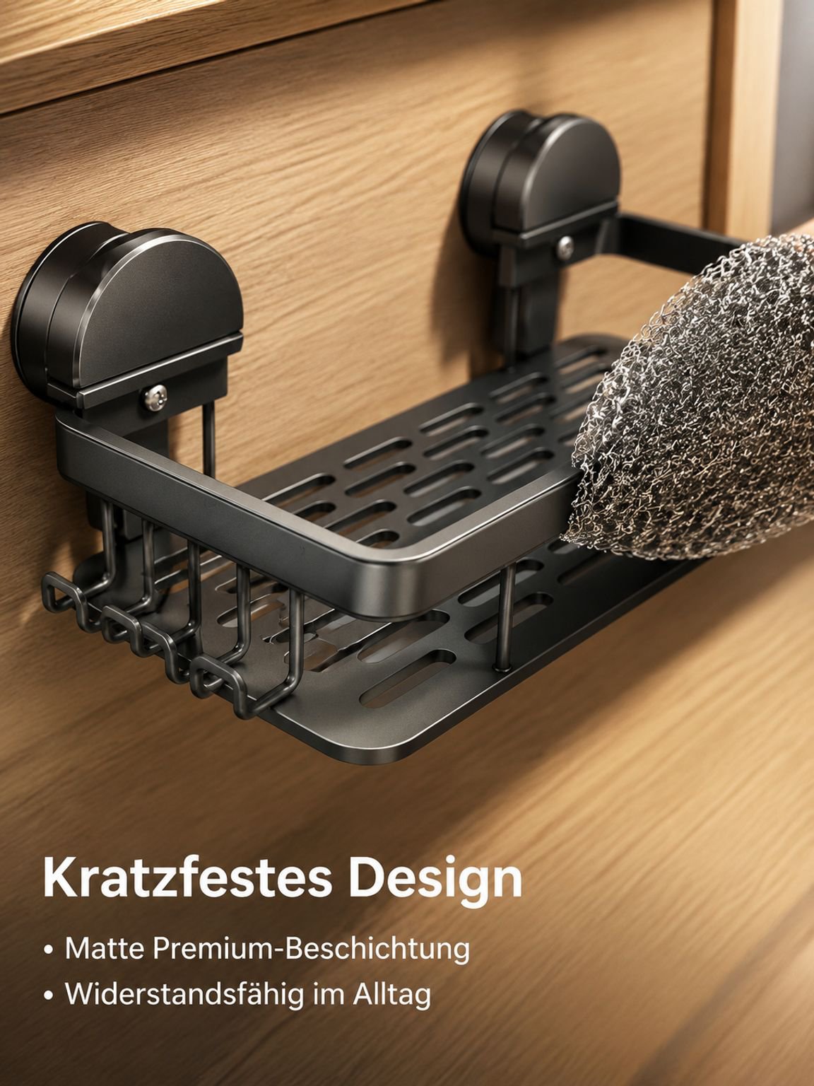 Wasserabweisender Spülen Organizer für eine ordentliche Küche