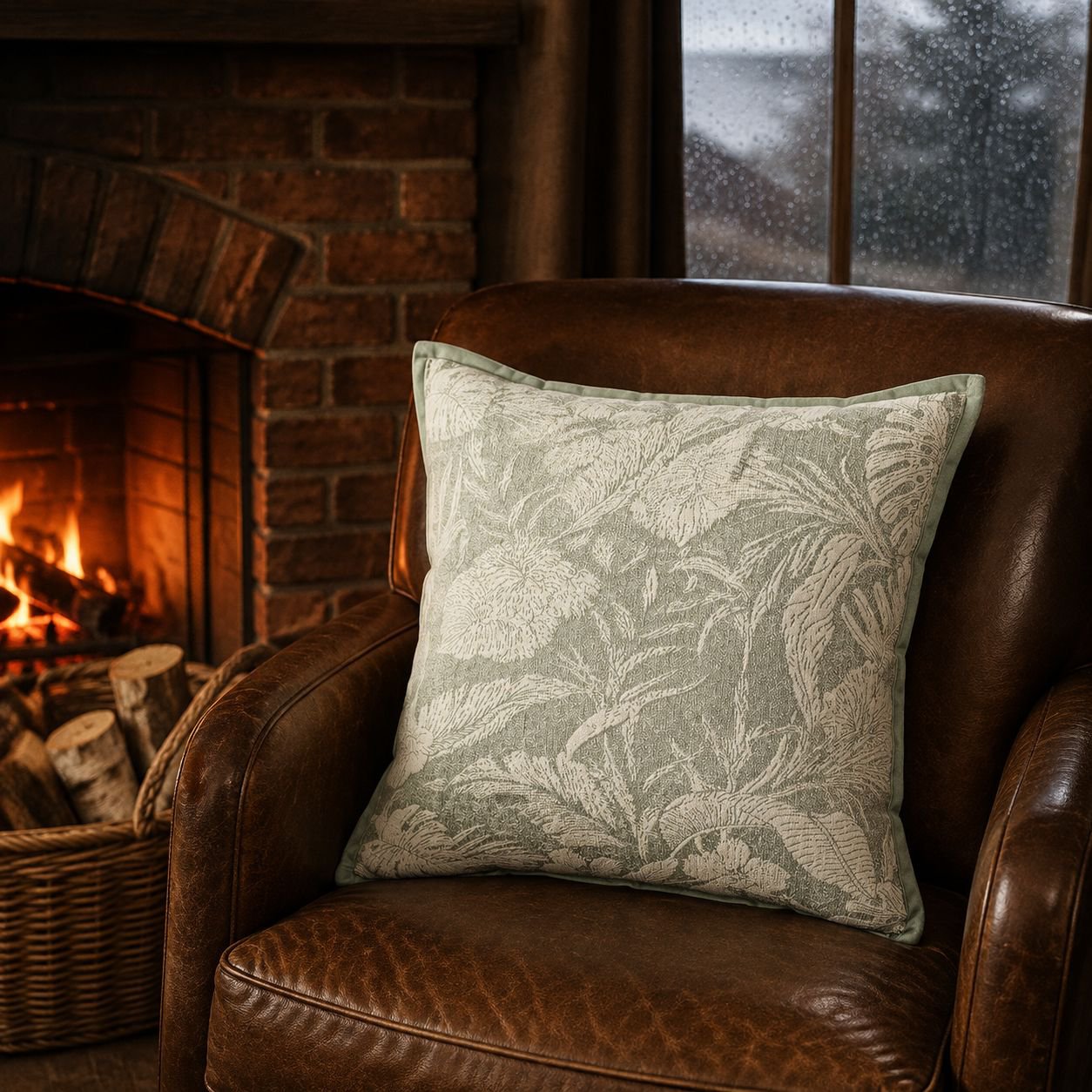 Nordic Minimalist Chenille Sofa Throw Pillow