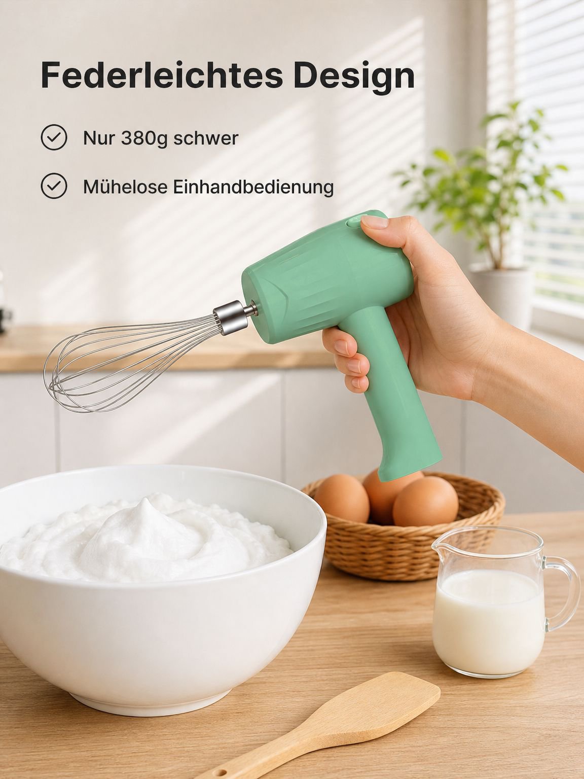 Elektrisches Rührgerät für die Küche