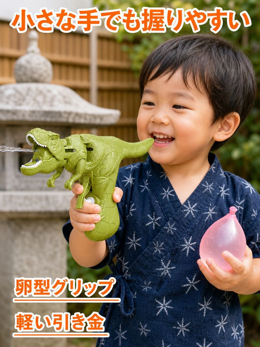 漫画の恐竜水鉄砲おもちゃ