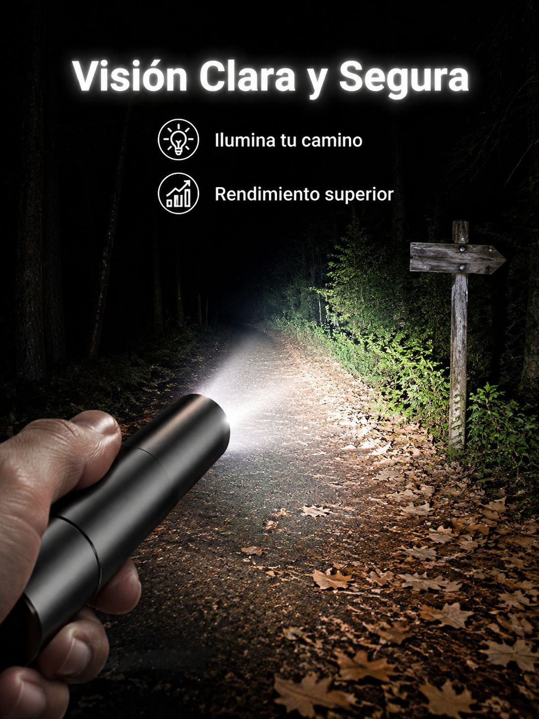 Linterna LED mini súper brillante