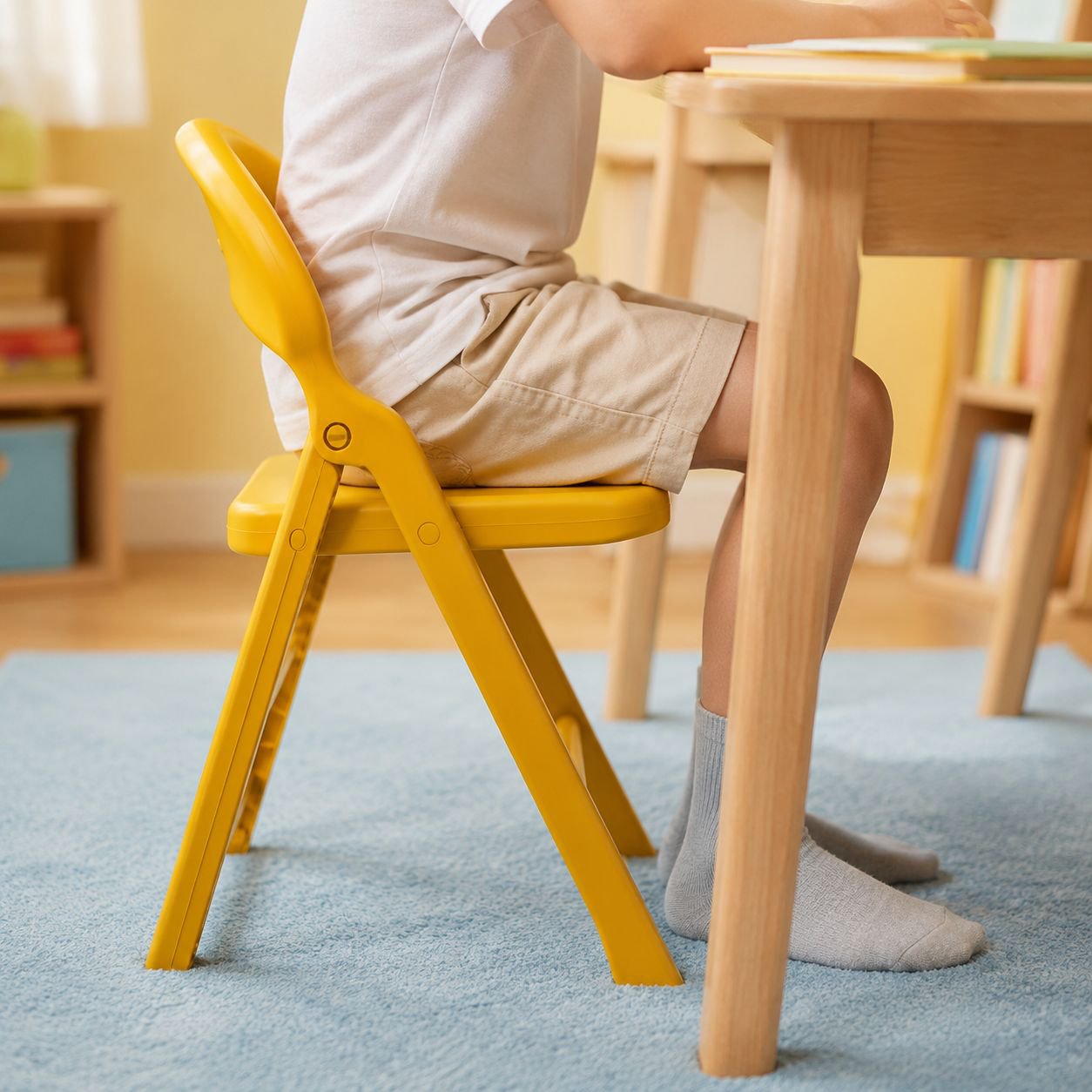 Children's Armchair Portable Folding Kids Chair Stool
