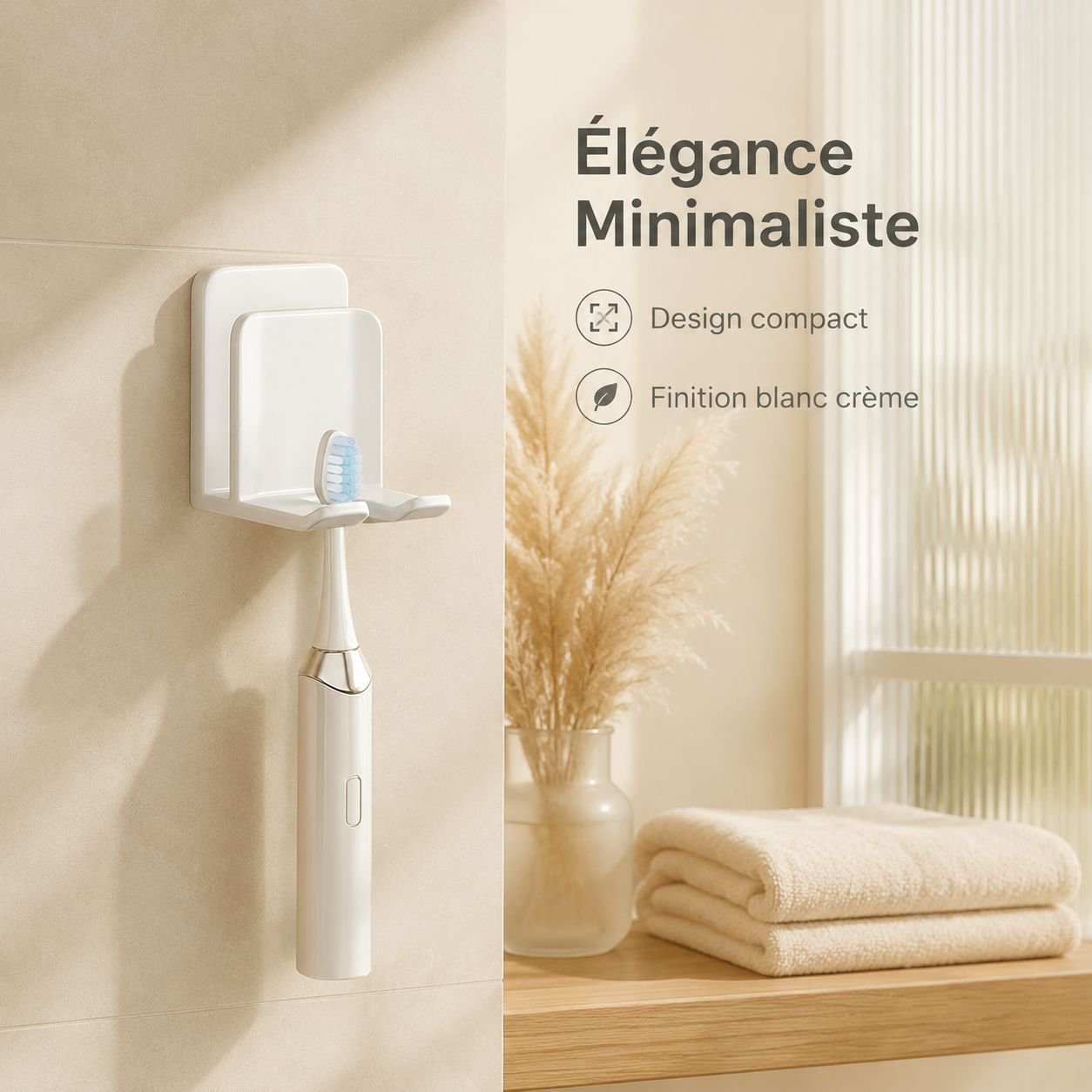 Porte-brosse à dents sans perçage