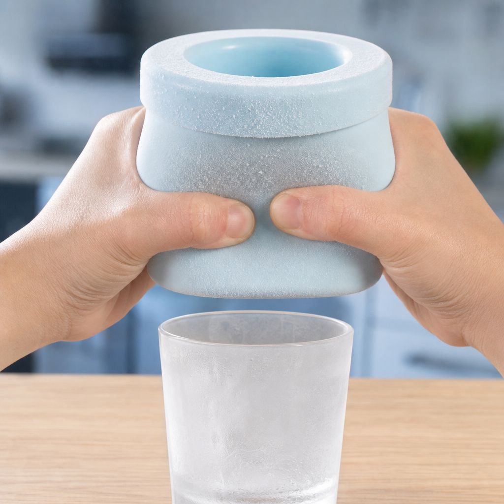 Cylinder Shape Ice Cube Tray