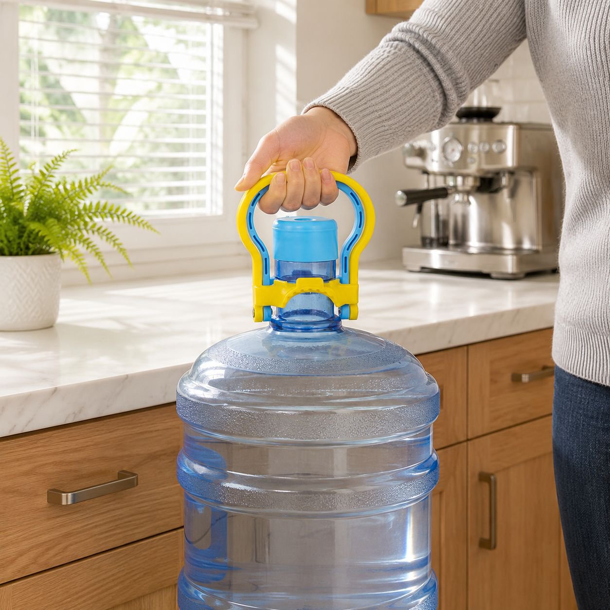Heavy Duty Plastic Handle for Drinking Water Bottles