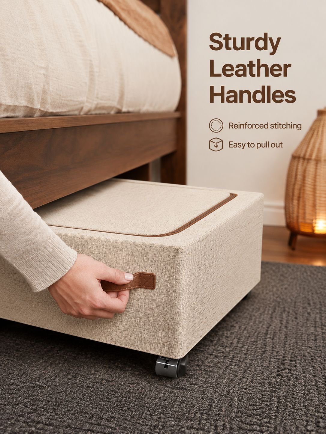 Under-Bed Storage Box with Wheels