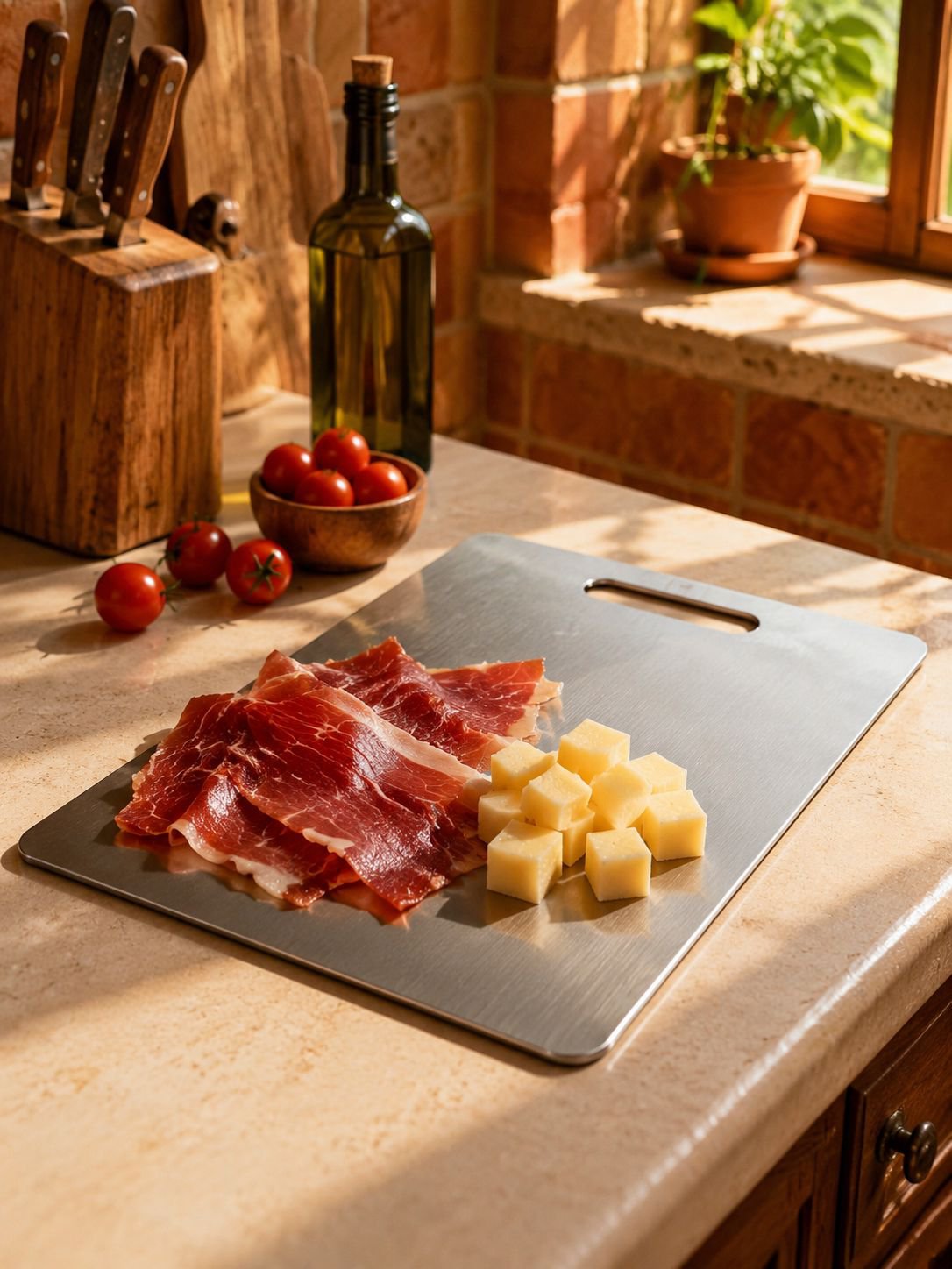 Tabla de corte de acero inoxidable 304 para cocina