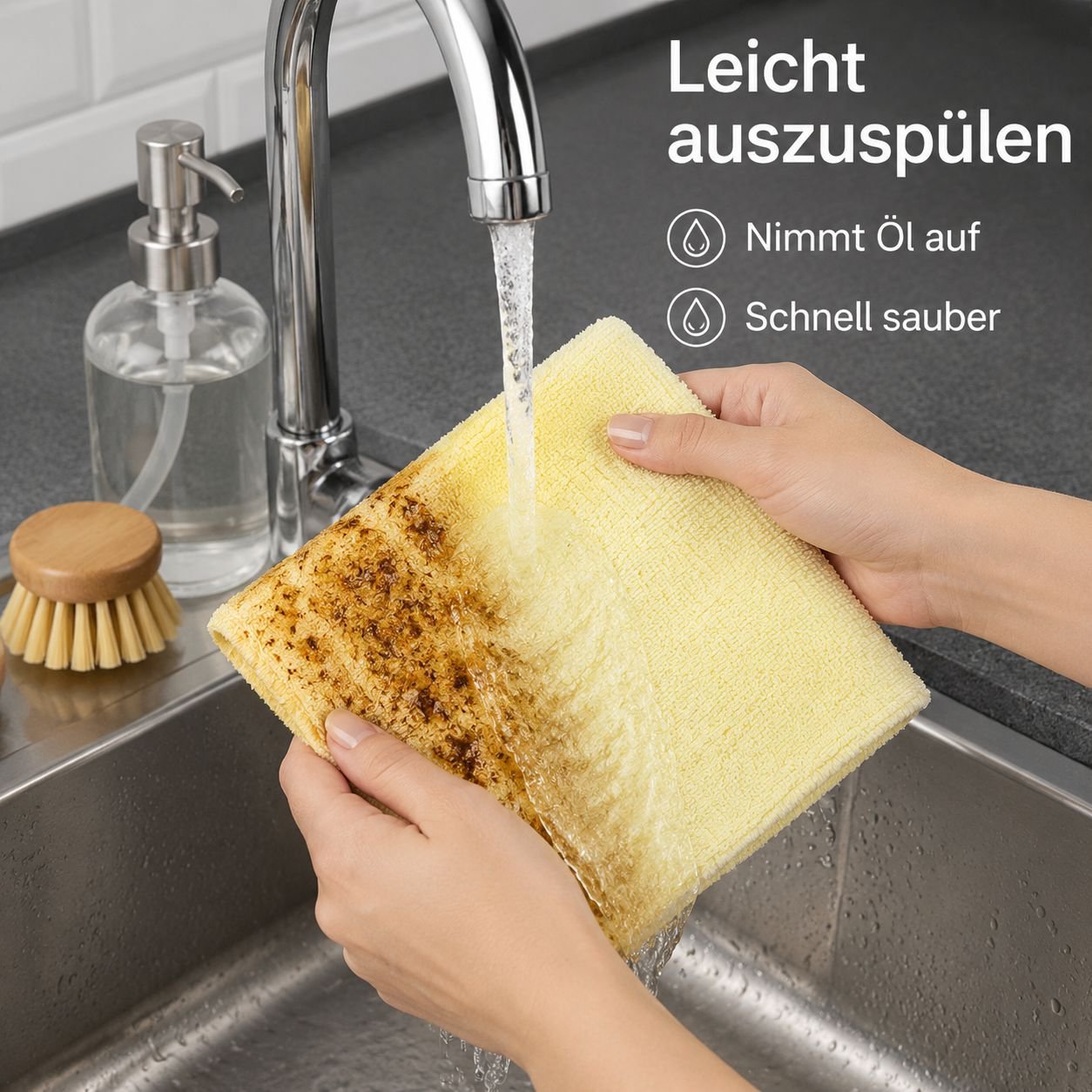 Ölbeständiger Scheuerschwamm