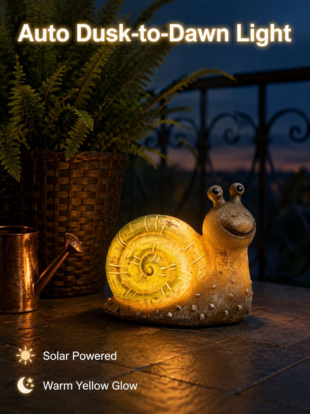 Resin Animal Shaped Solar Outdoor Decorative Light