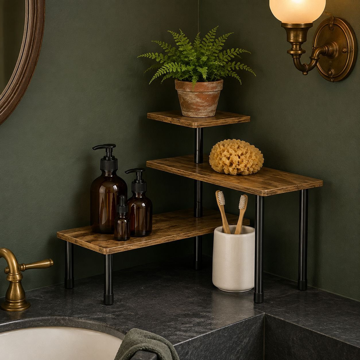 Versatile storage solution for small spaces
