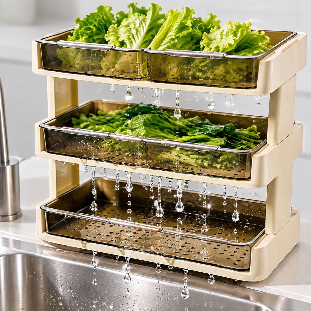 多段式調理トレイ 鍋料理用野菜