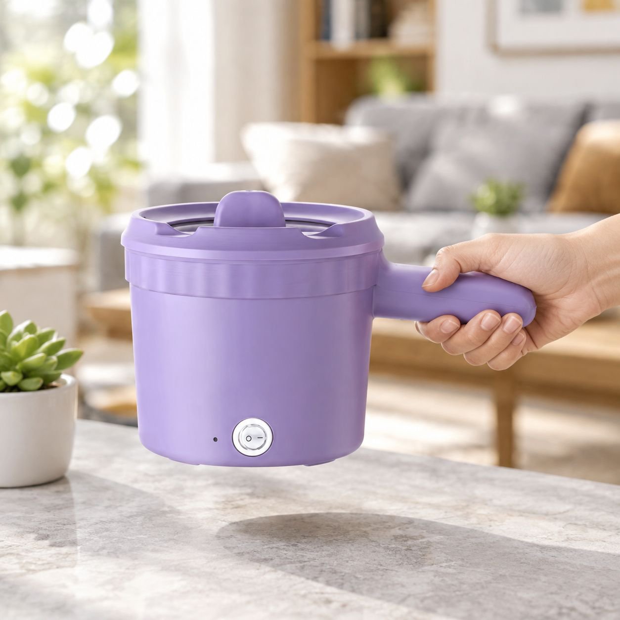 Elektrischer Mini-Kochtopf für Nudeln