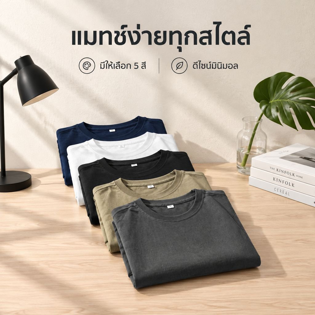 เสื้อยืดแขนยาวผ้าฝ้ายสำหรับผู้ชาย ดีไซน์ใหม่ ฤดูใบไม้ผลิ-ใบไม้ร่วง