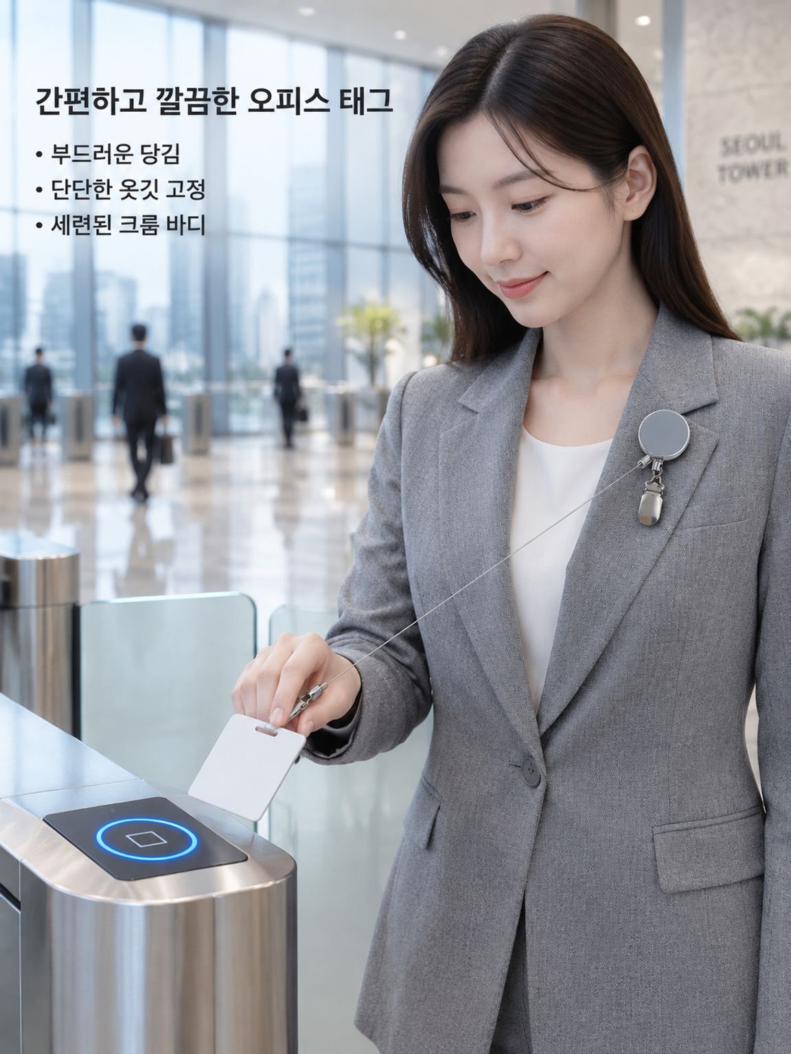 다기능 신축형 클립