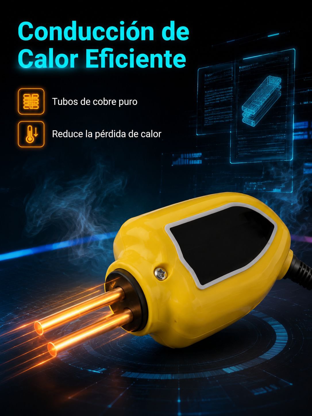 Equipo de soldadura de plástico para trabajos profesionales