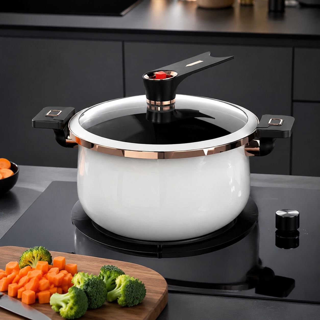 Multi-functional Ceramic Enamel Micro-pressure Pot