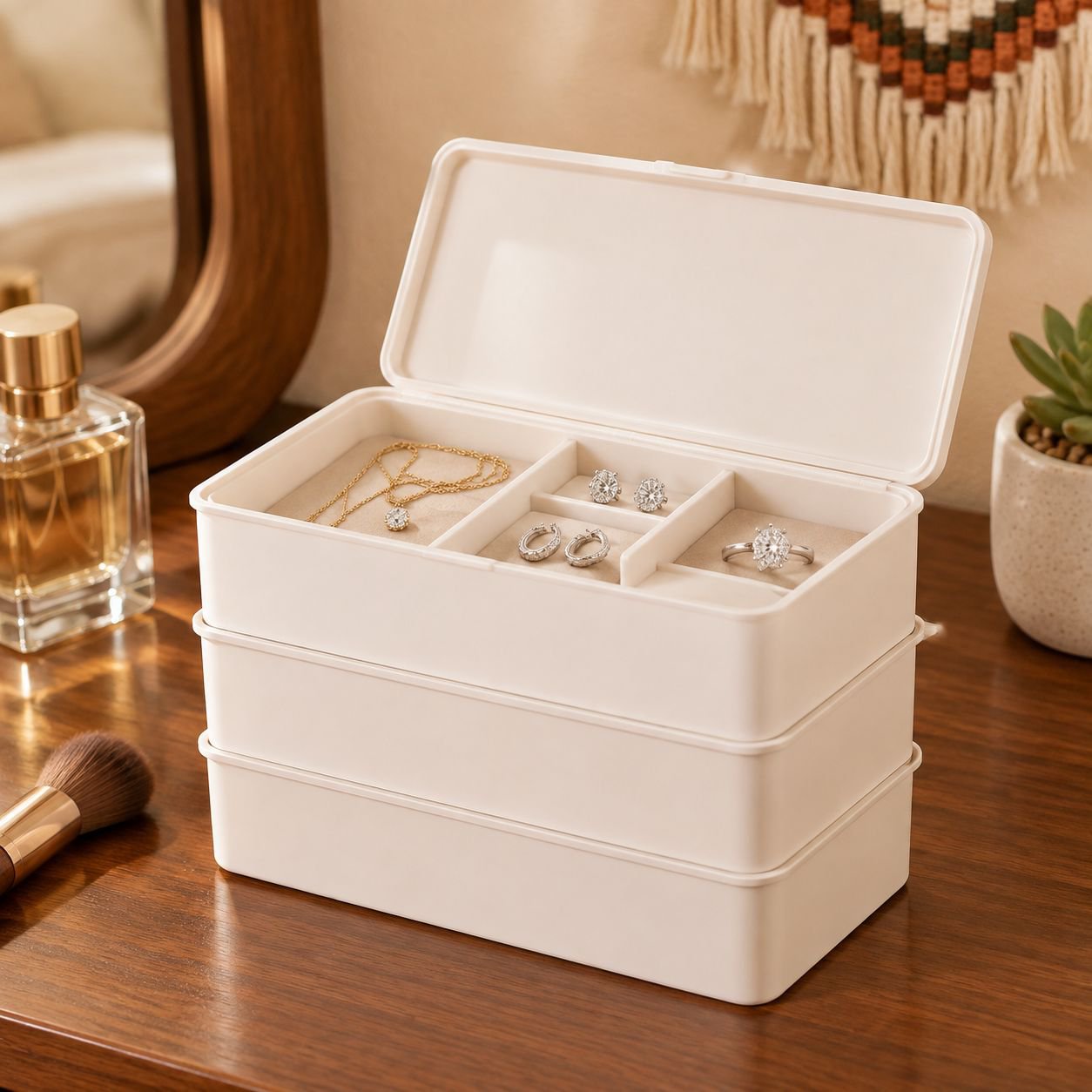 Caja de almacenamiento para mantener ropa interior ordenada