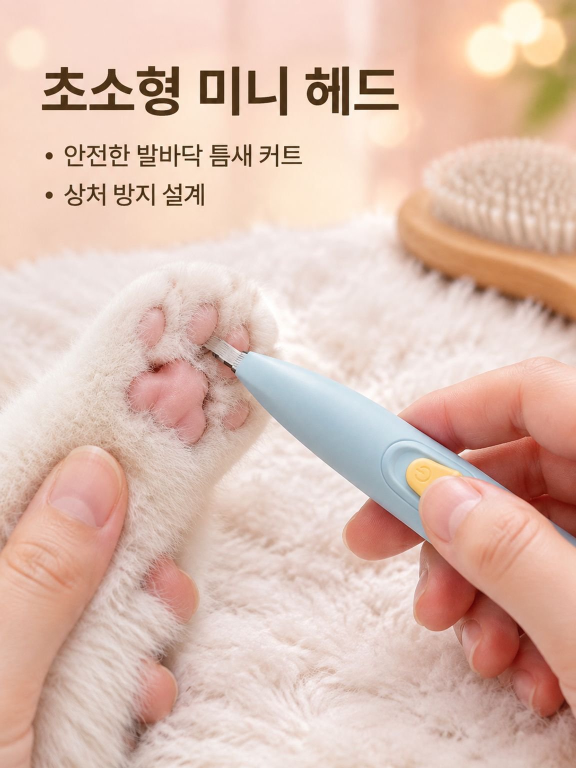 반려동물 발바닥 털 트리머