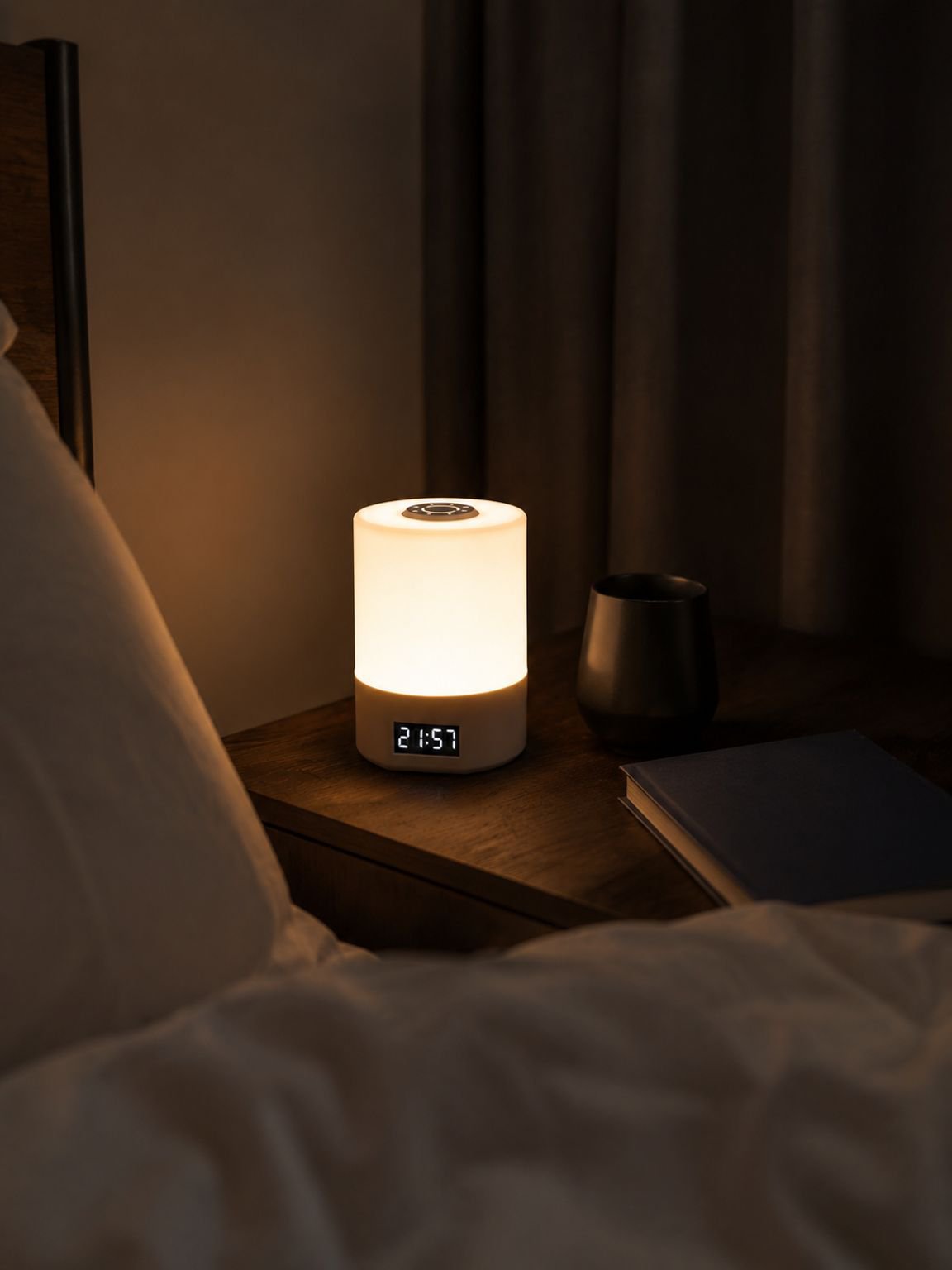 Children's smart LED night light in nursery