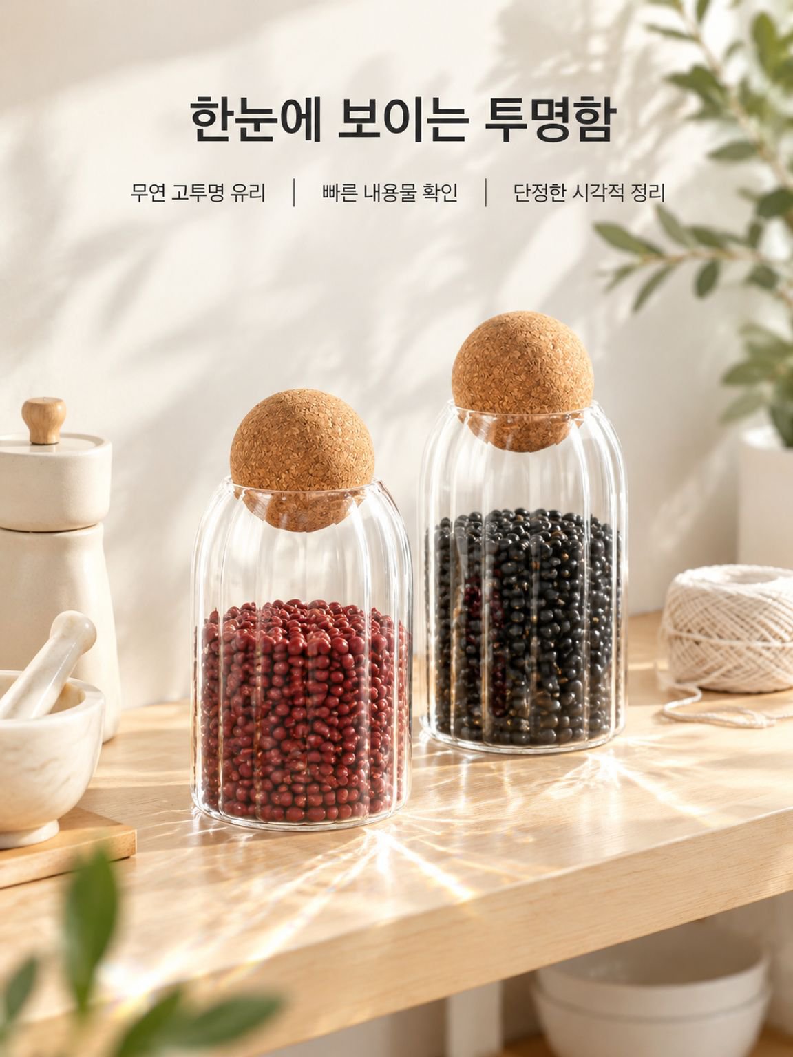 유리 저장 용기
