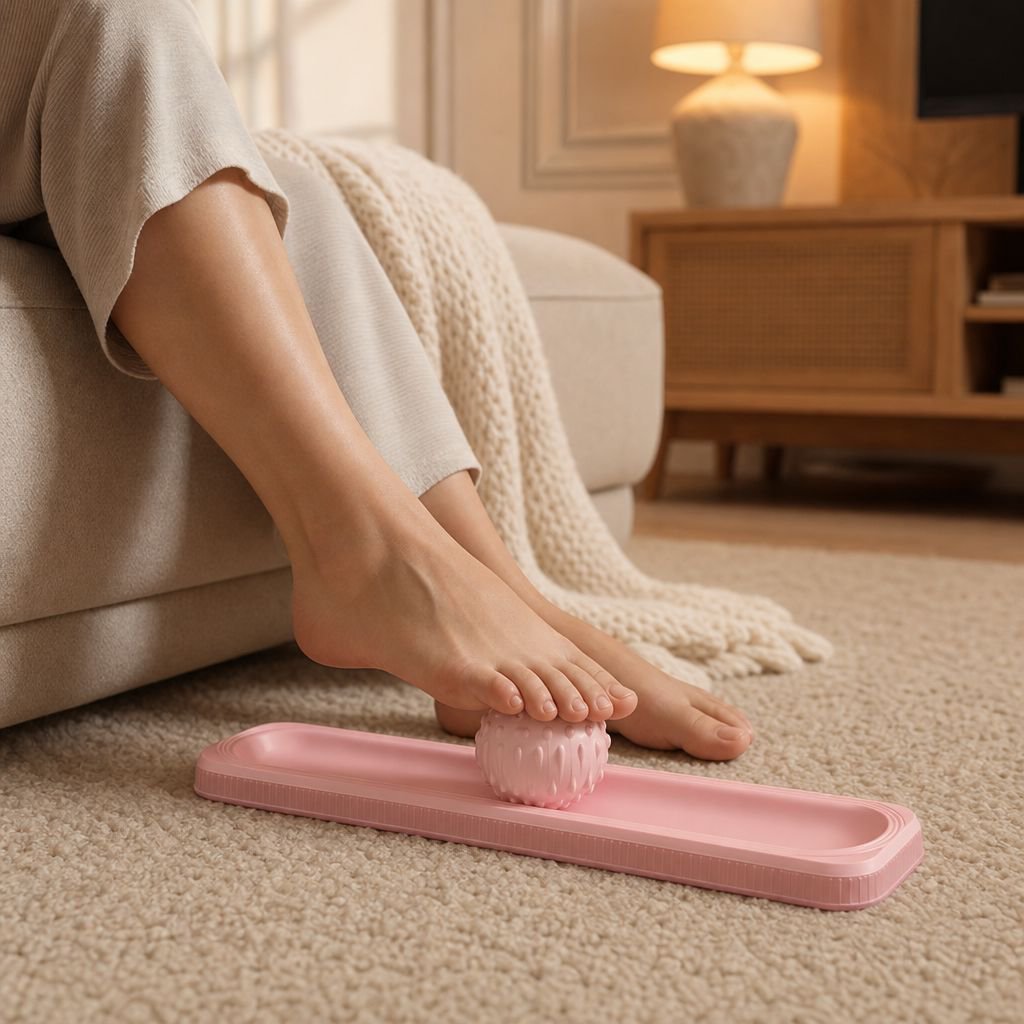 Balle de massage fascia plantaire pour la circulation des méridiens