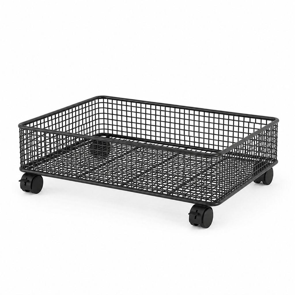 Movable Iron Under Bed Storage Box