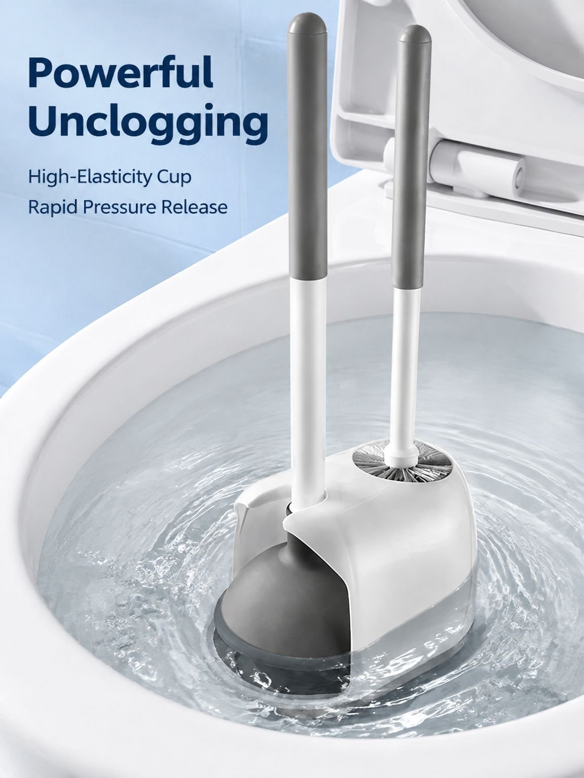 Household Toilet Cleaning Tool Kit