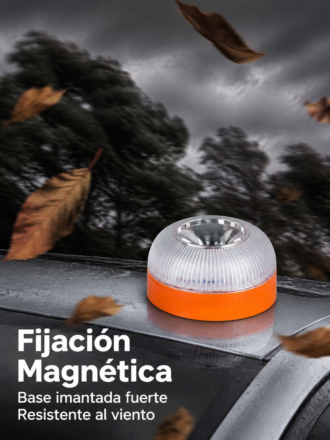 Luz de seguridad de inducción magnética V16