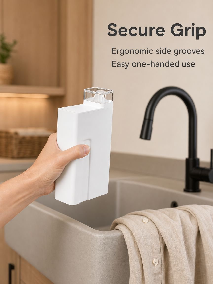 Liquid Dispensing Bottle Laundry Detergent Storage Container