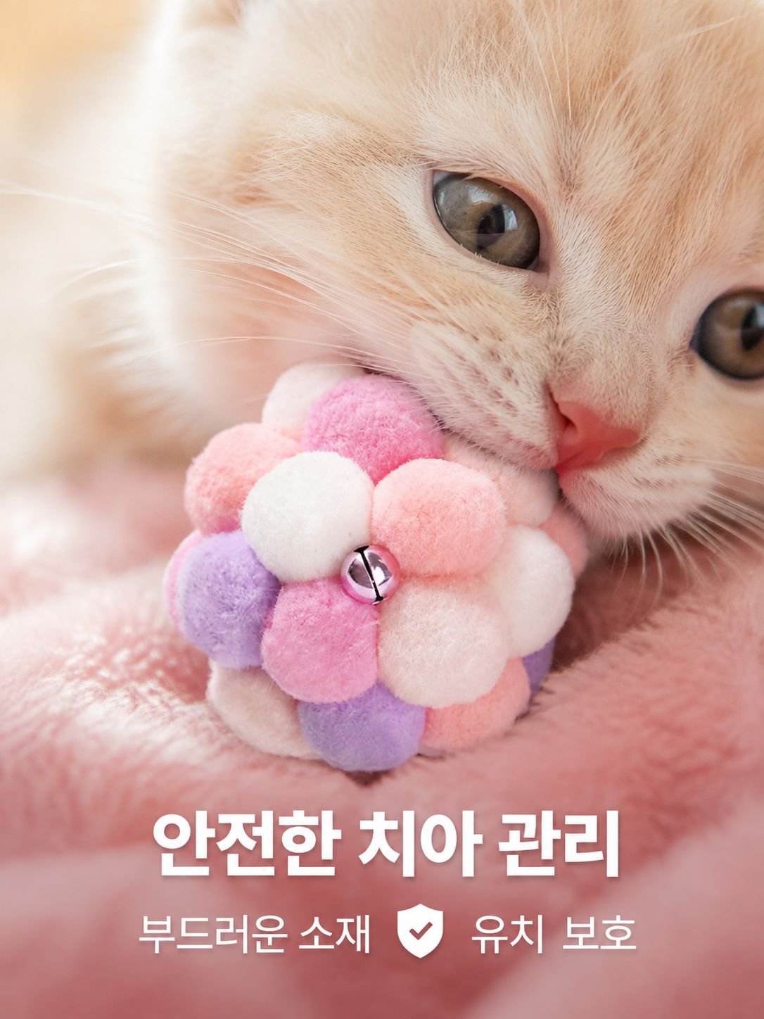 아기 고양이 이갈이 장난감
