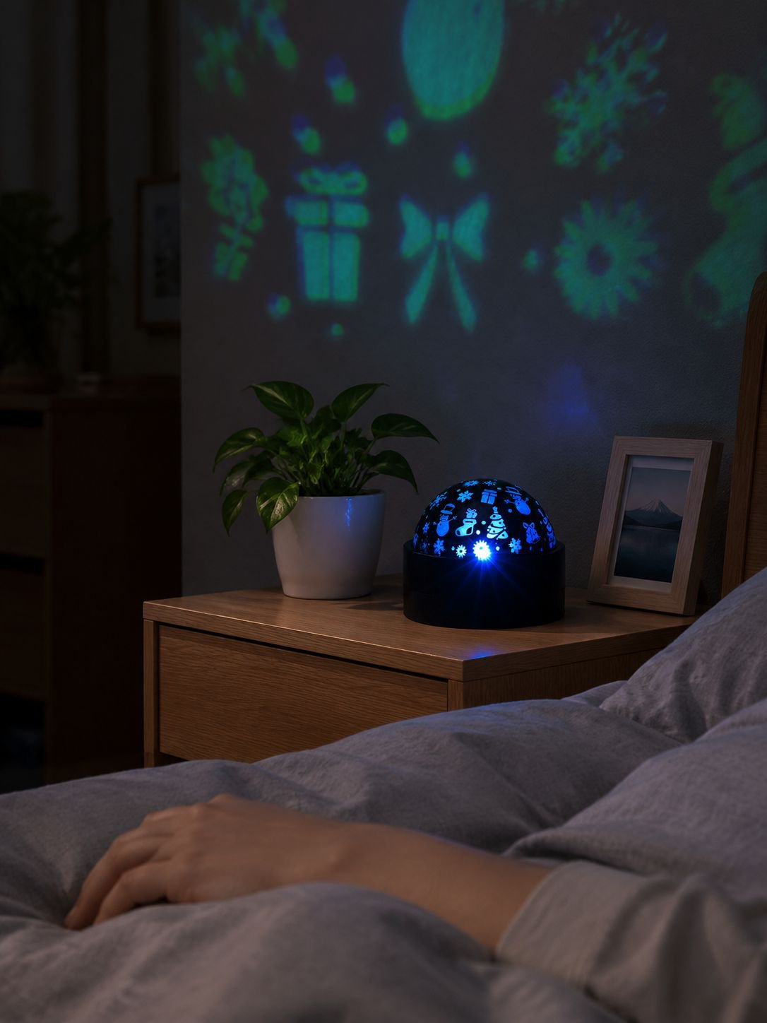 LEDプロジェクターライトの多彩な照明パターン