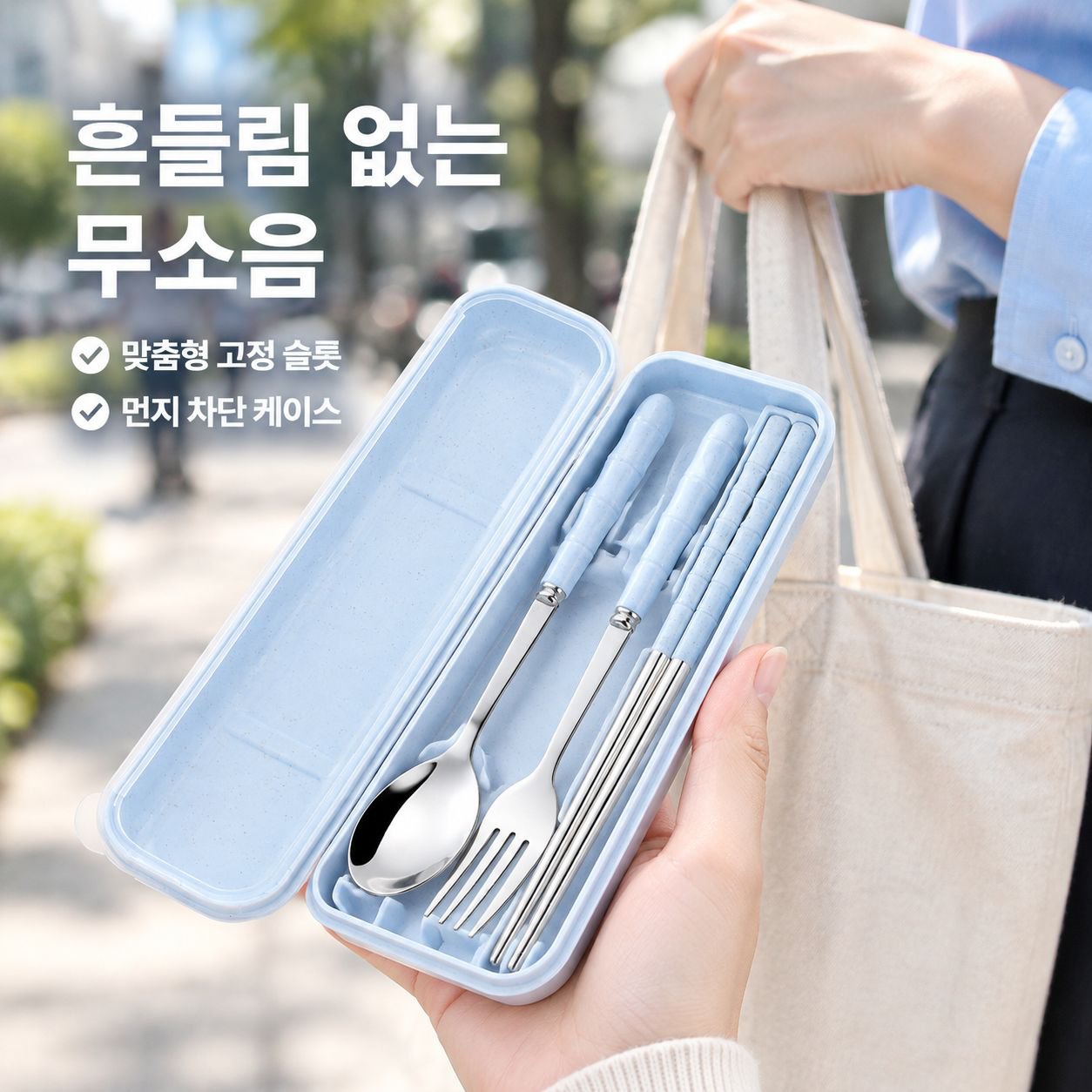 여행용 휴대 젓가락 세트