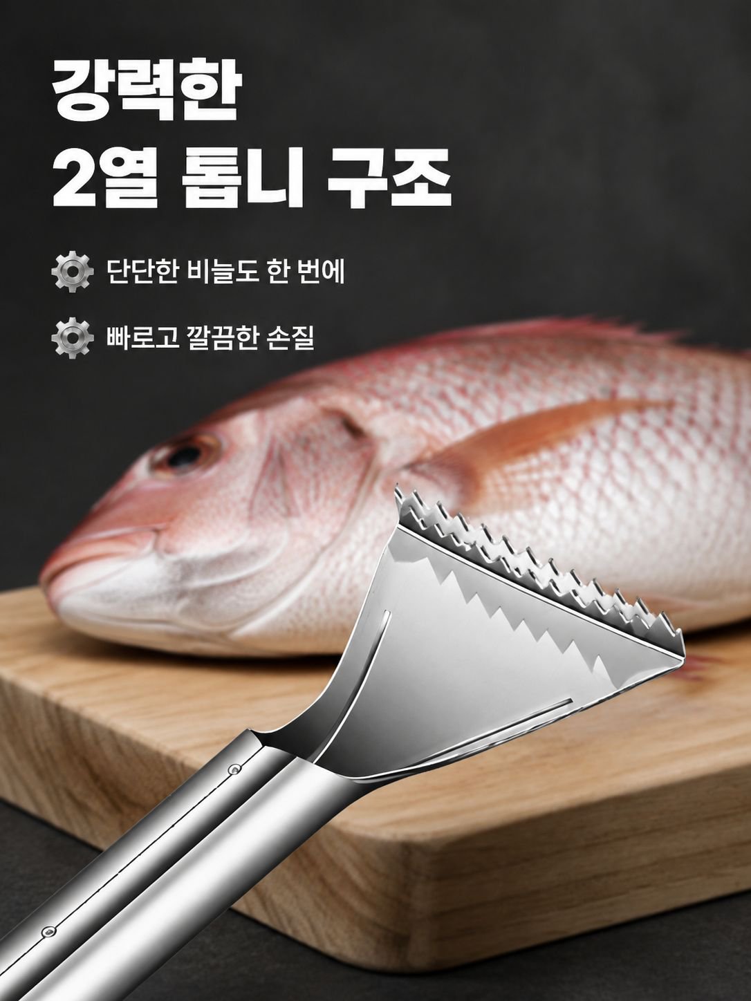 주방용 생선 비늘 칼 날카로운