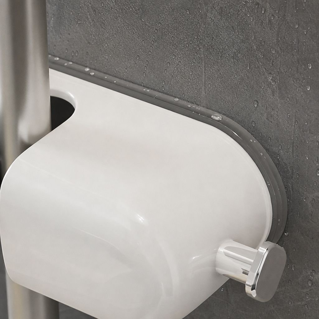 Easy install mop holder for home cleaning tools