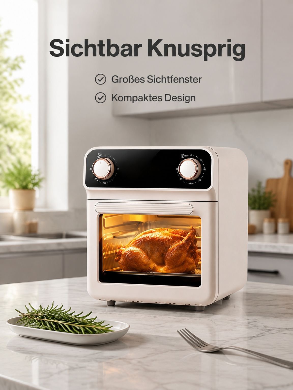 Große elektrische Fritteuse mit Mehrfachfunktion