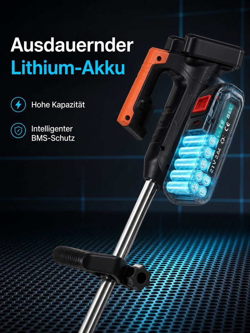 Leichter, faltbarer Rasenmäher