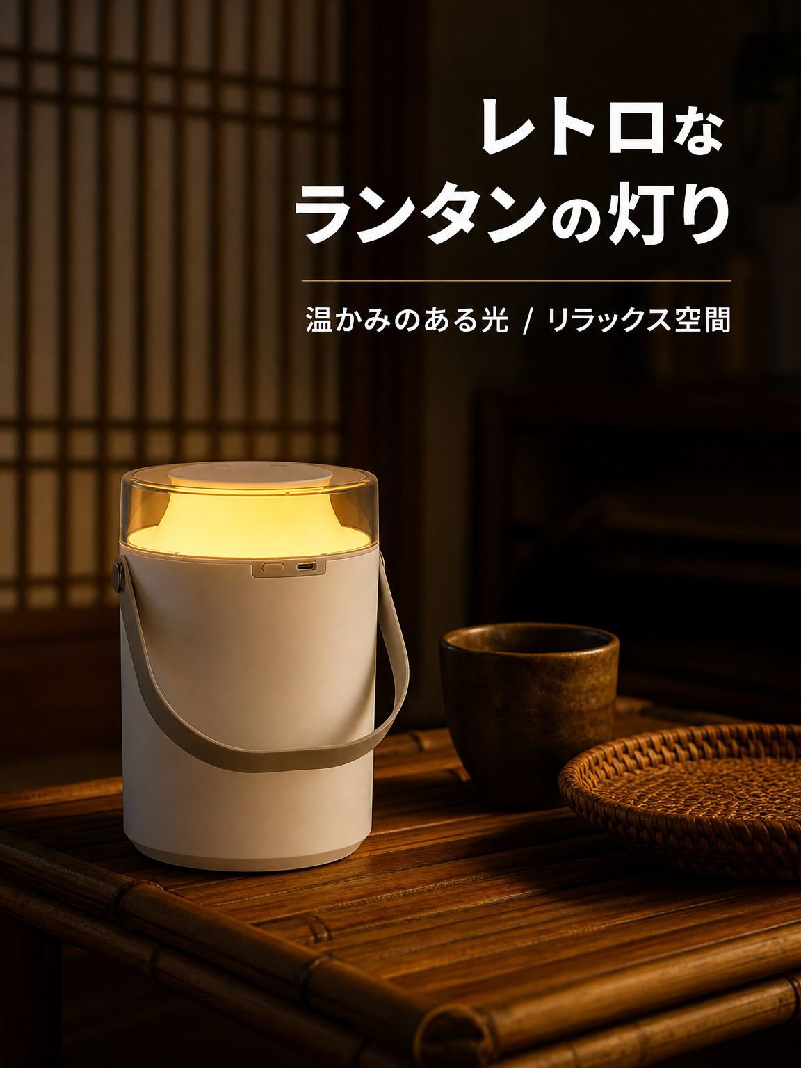卓上用ミストムード加湿器