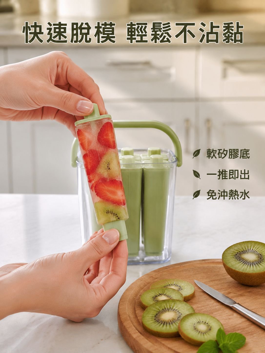 家用食品級矽膠冰棒模具