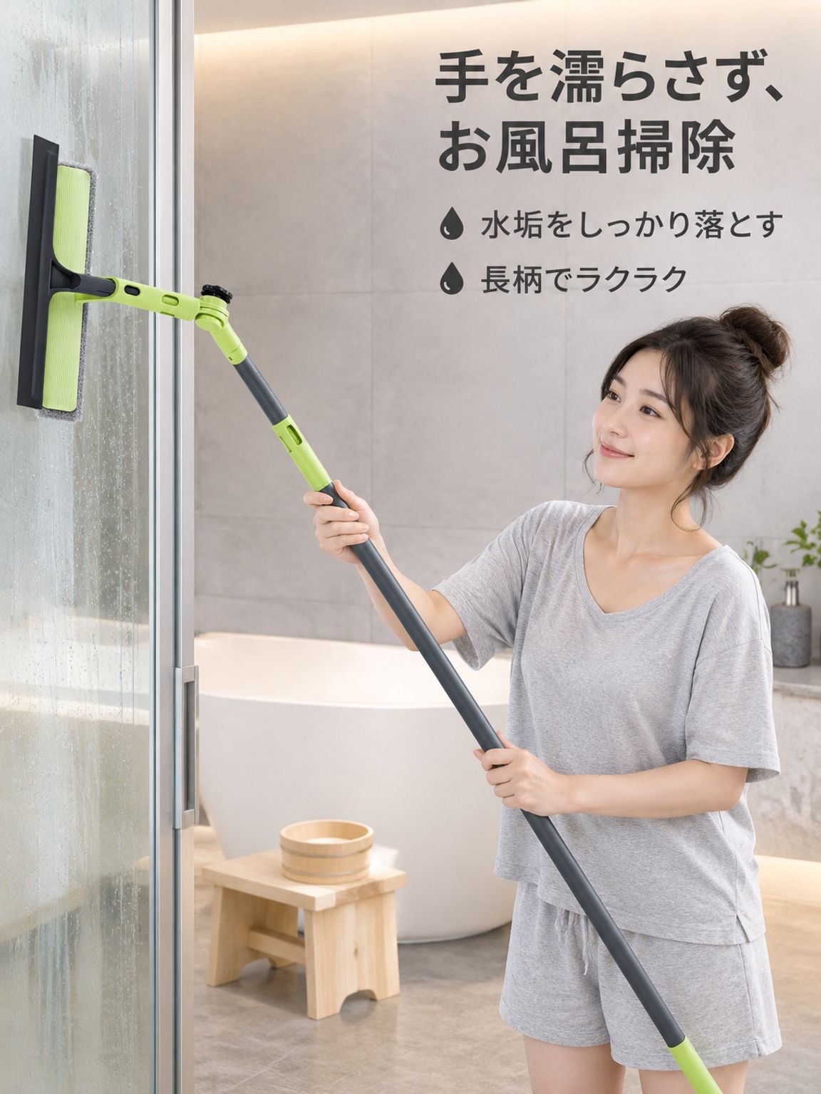 万能ガラスクリーニングブラシ