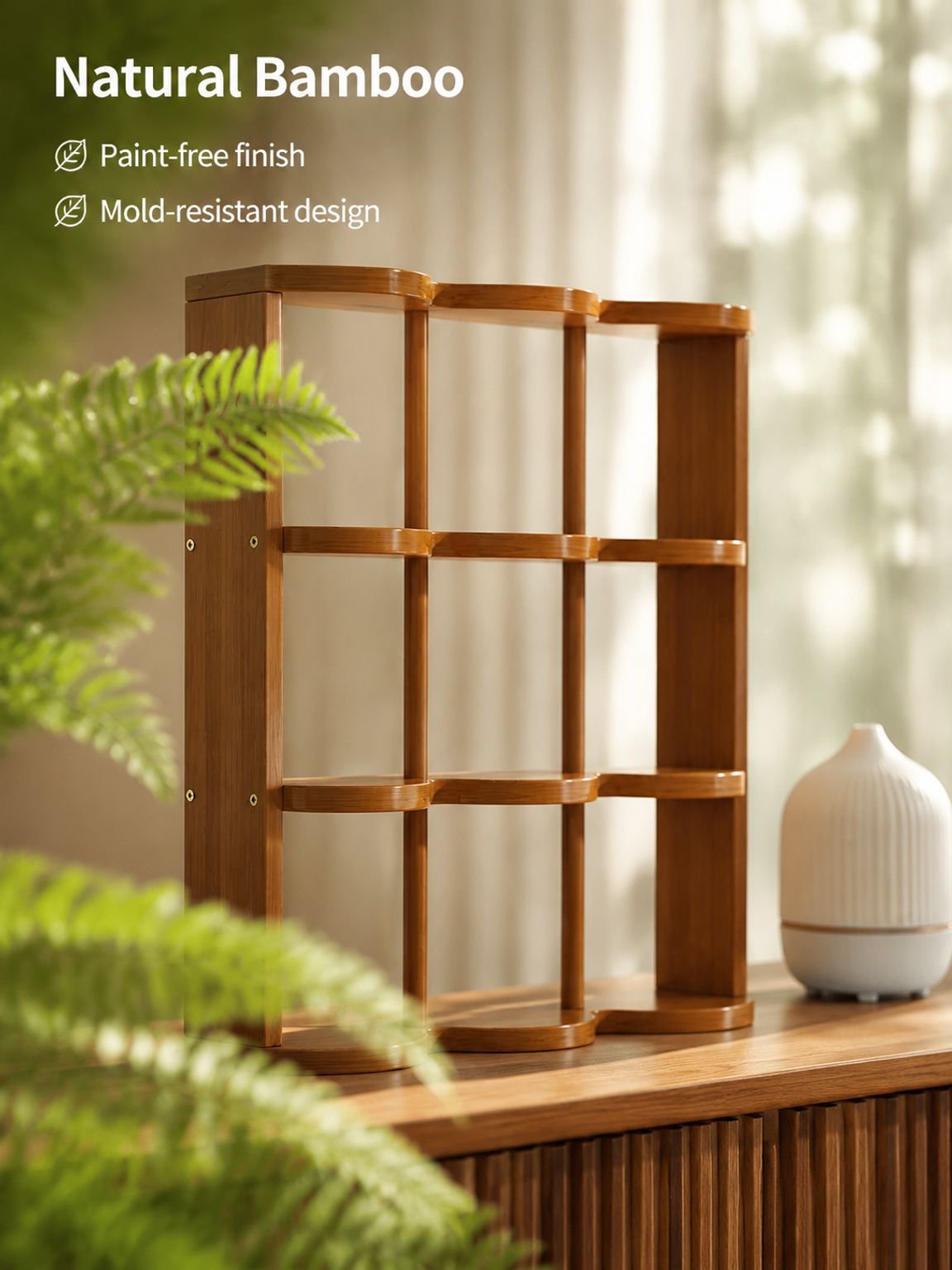 9-Grid Desktop Cup Holder Organizer