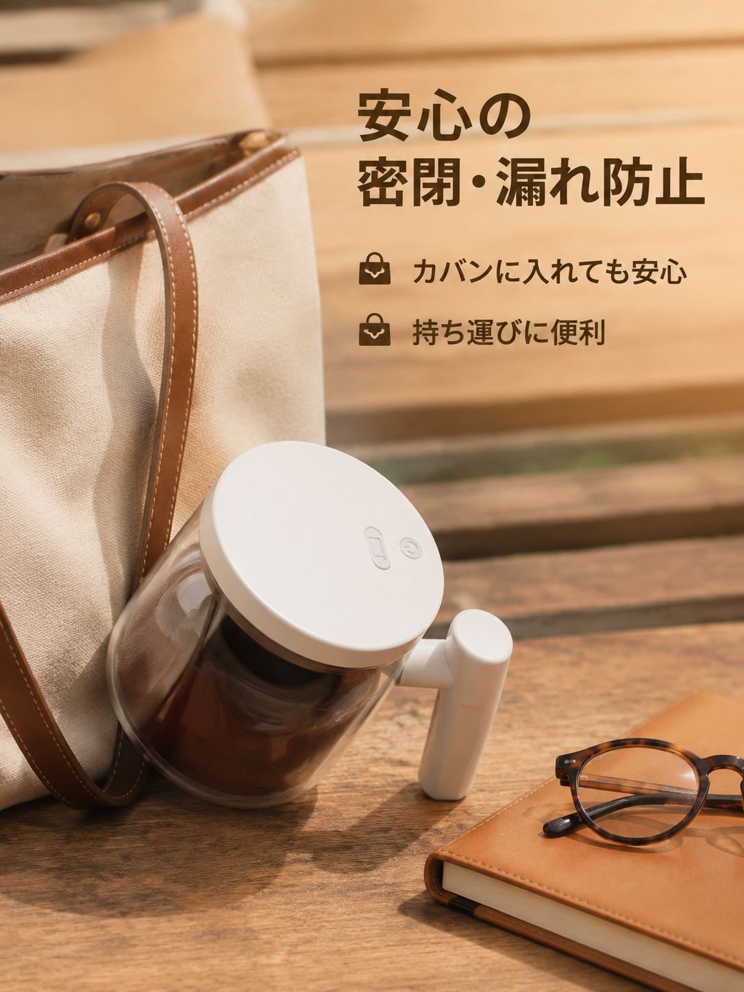 電動ポータブルコーヒーカップ