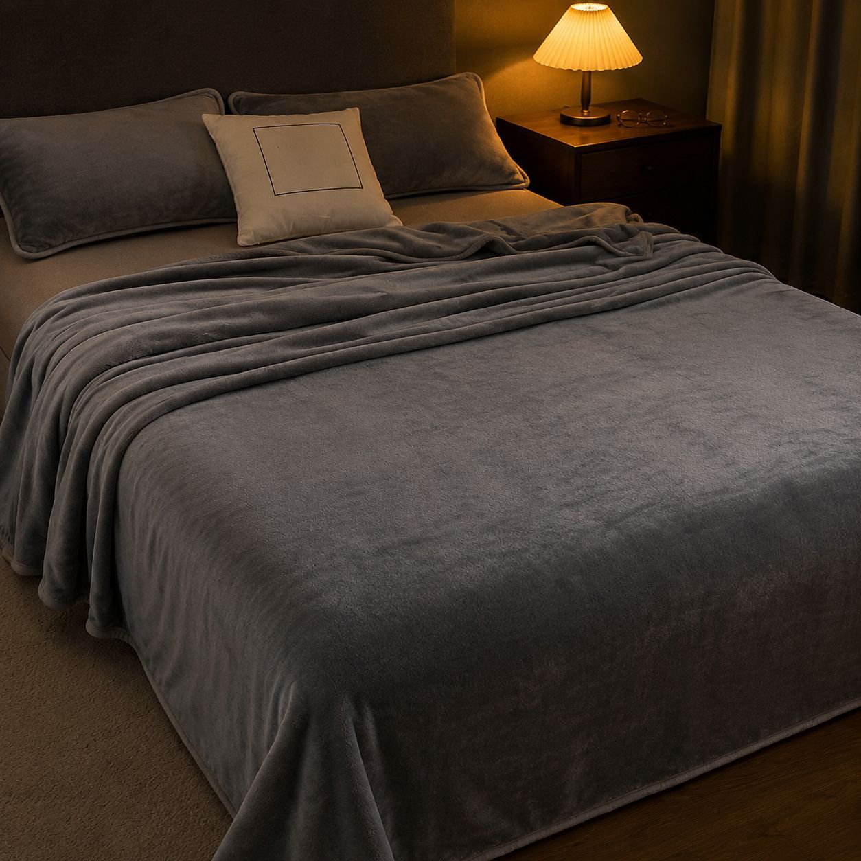 Couverture chaude et douce, parfaite pour les nuits froides