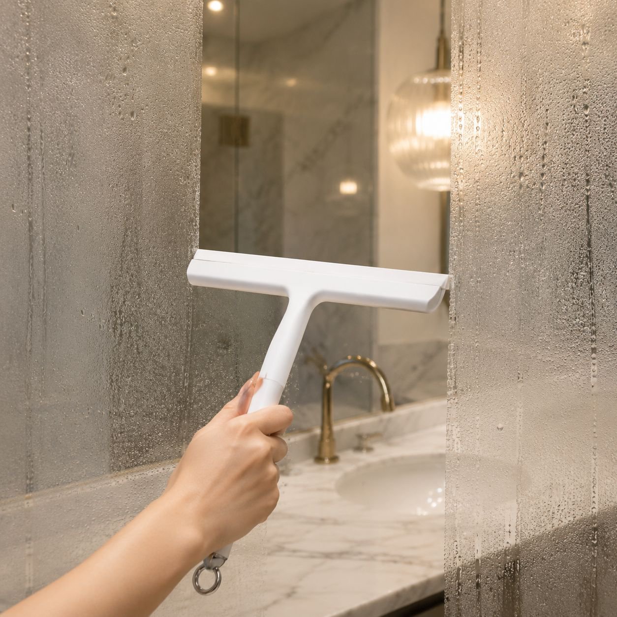Plastic Glass Scraper Household Squeegee Tool