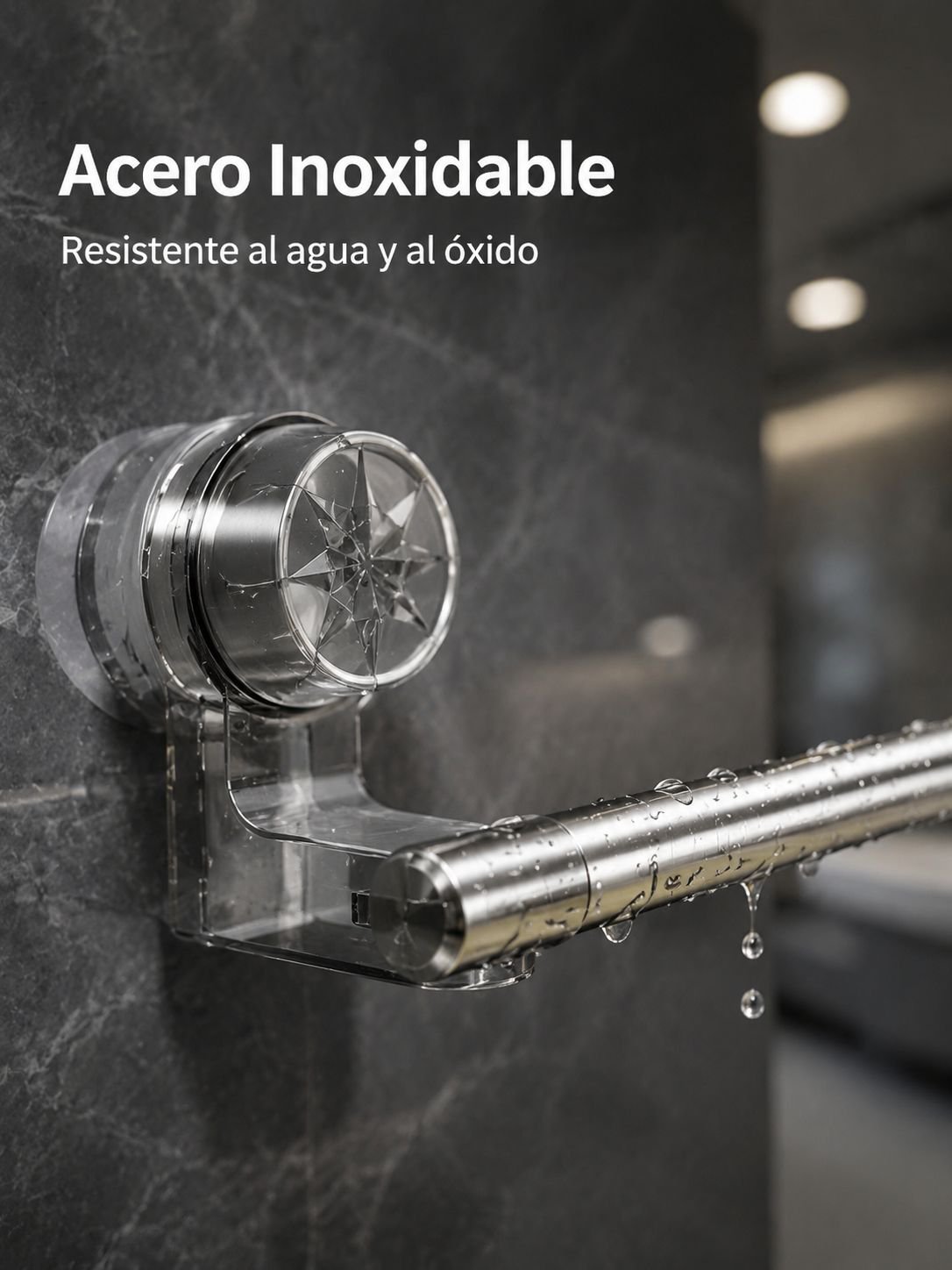 Toallero de acero inoxidable