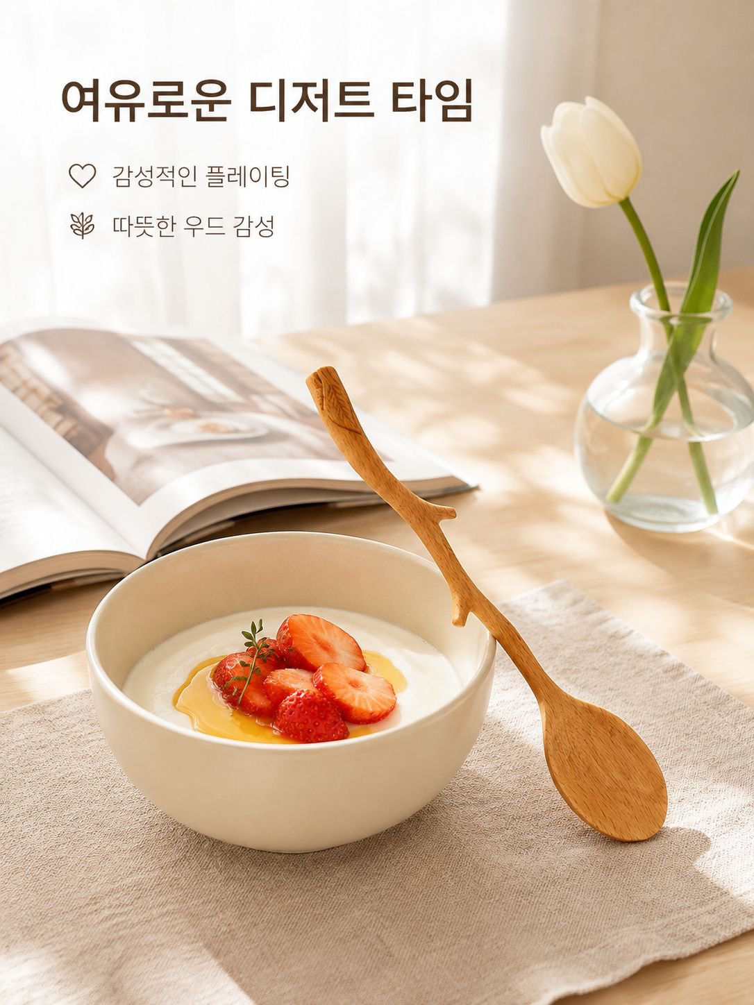 롱핸들 커피 스푼