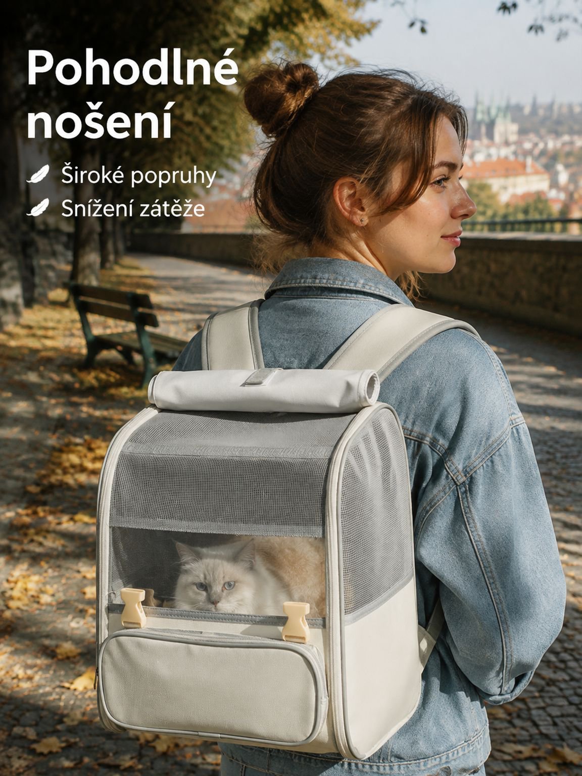 Přenosný batoh pro domácí mazlíčky